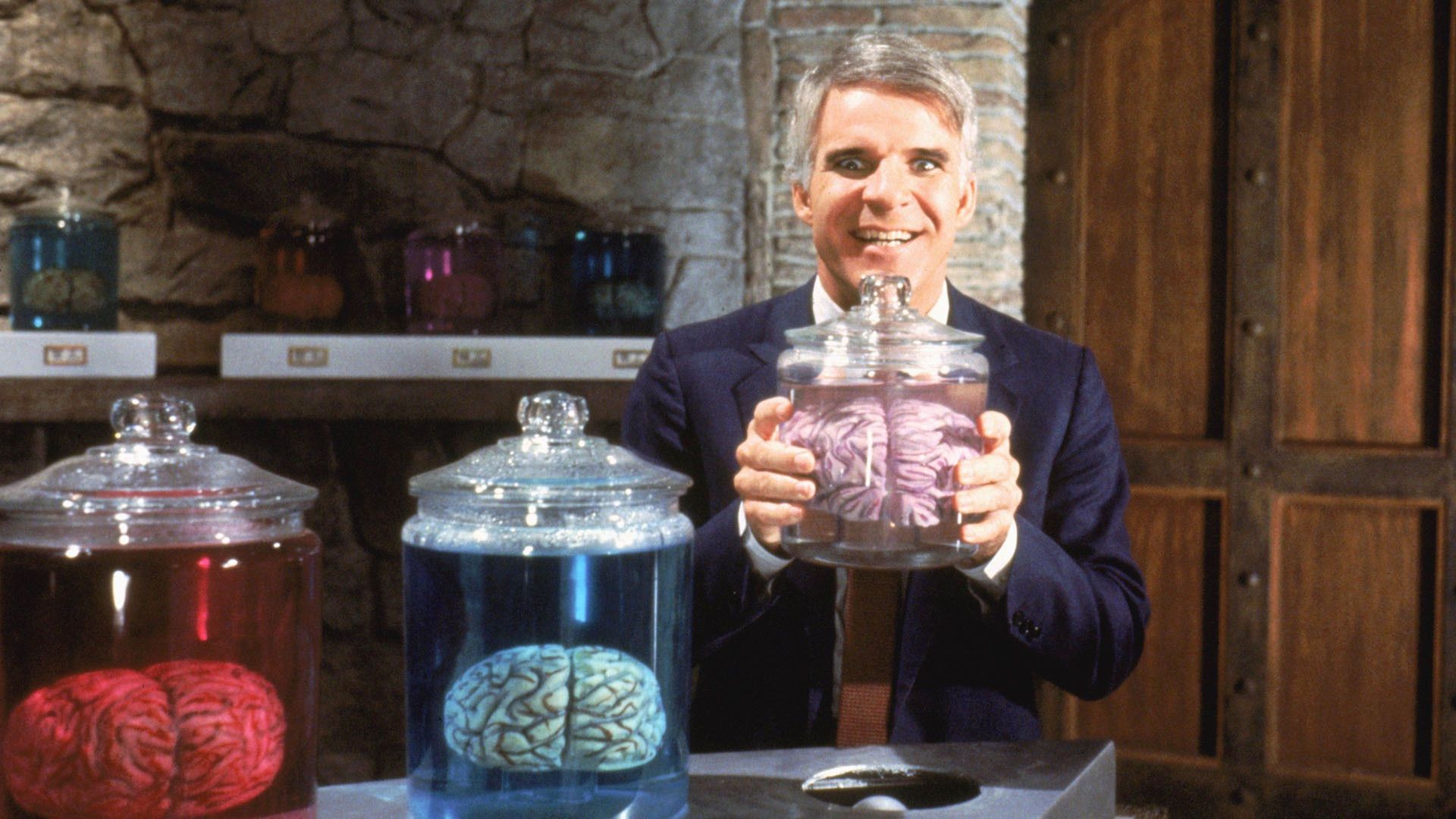 The Man with Two Brains Backdrop