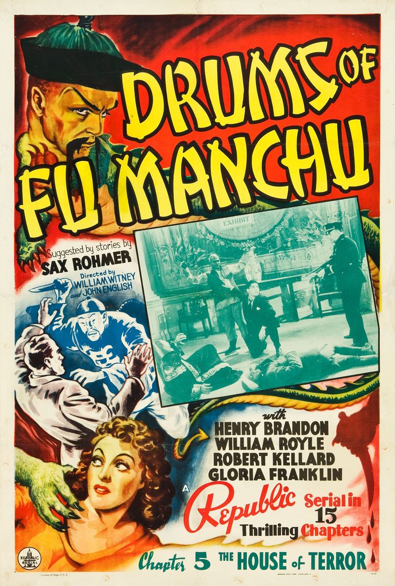 Drums of Fu Manchu Poster