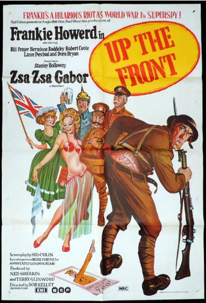 Up the Front Poster