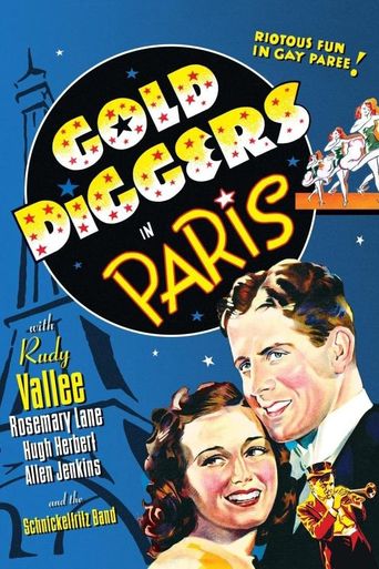  Gold Diggers in Paris Poster