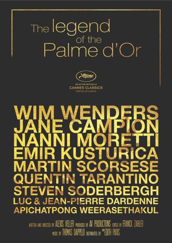  The Legend of the Palme d'Or Poster