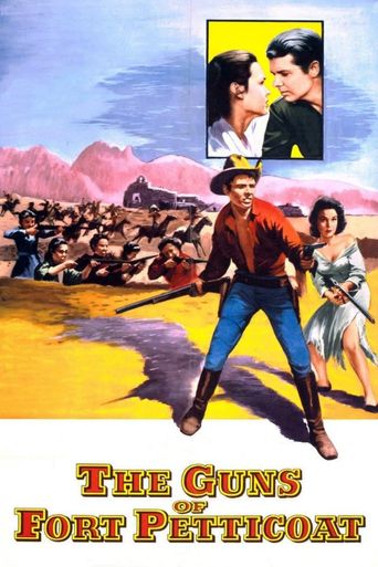 The Guns of Fort Petticoat Poster