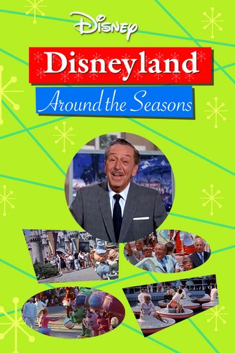  Disneyland Around the Seasons Poster