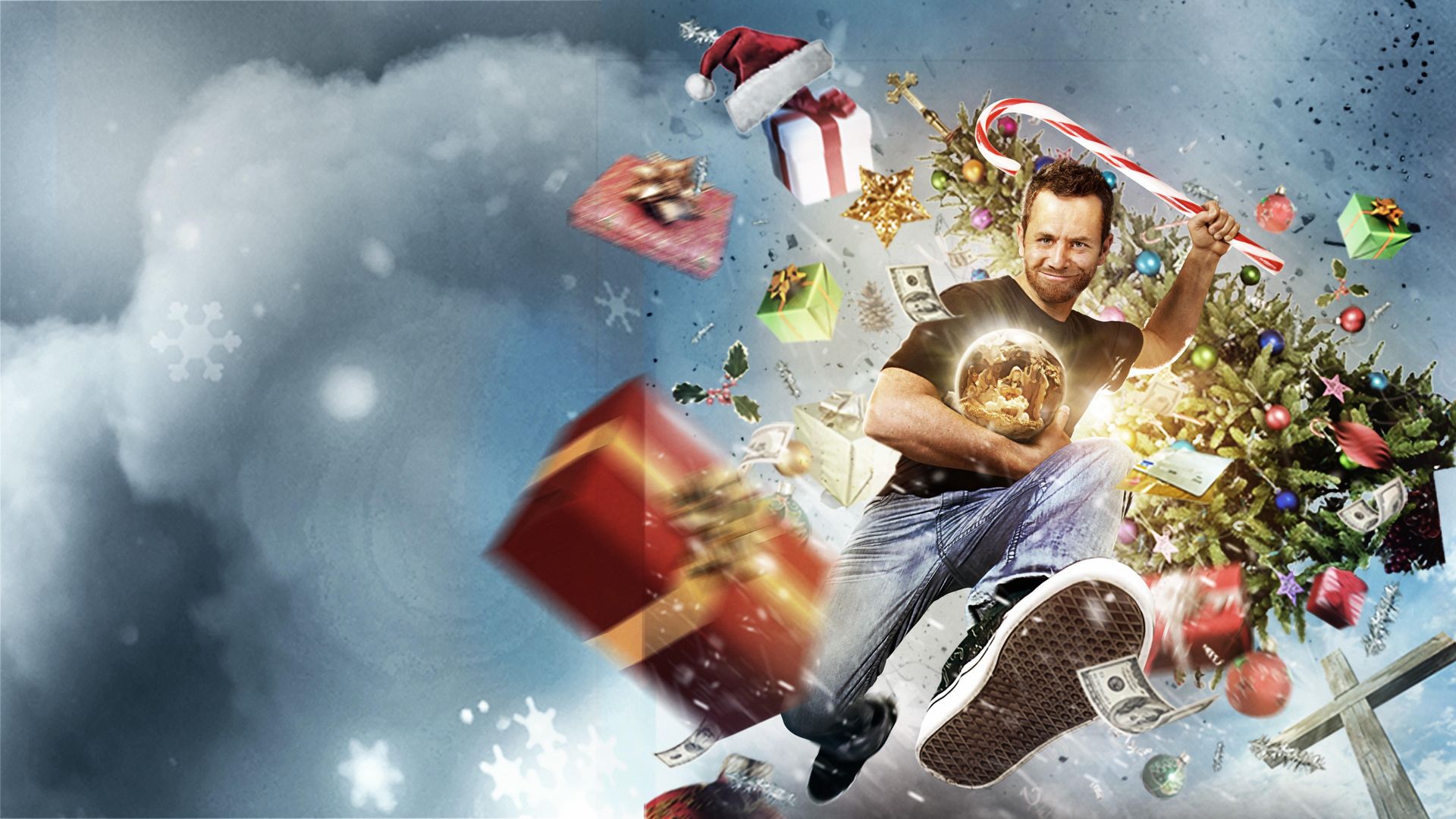 Kirk Cameron's Saving Christmas Backdrop