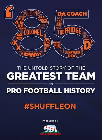  '85: The Greatest Team in Football History Poster