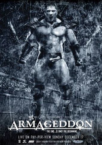 WWE Armageddon 2006 Poster