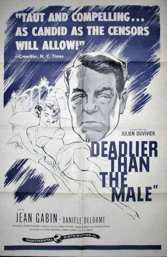  Deadlier Than the Male Poster