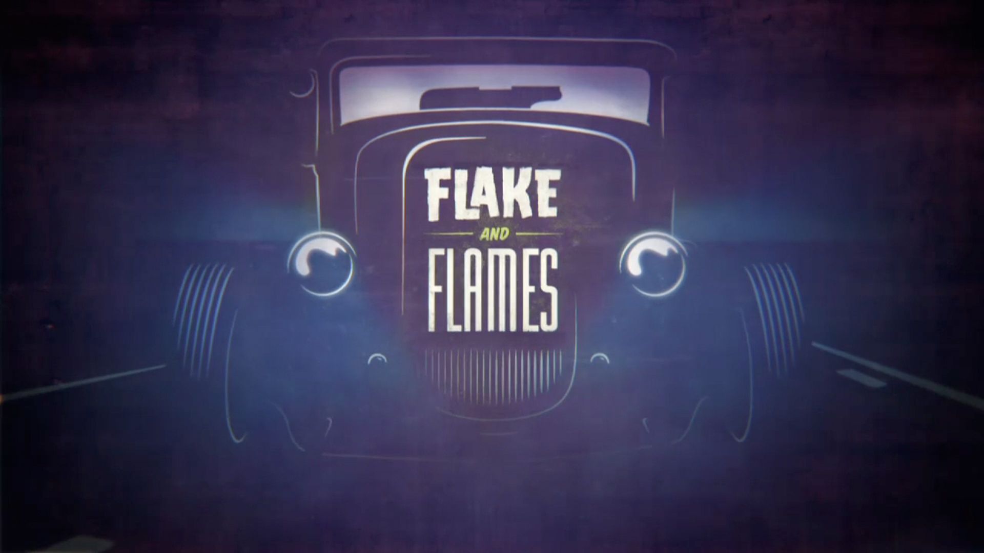 Flakes & Flames Backdrop