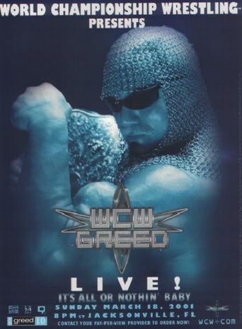  WCW Greed Poster