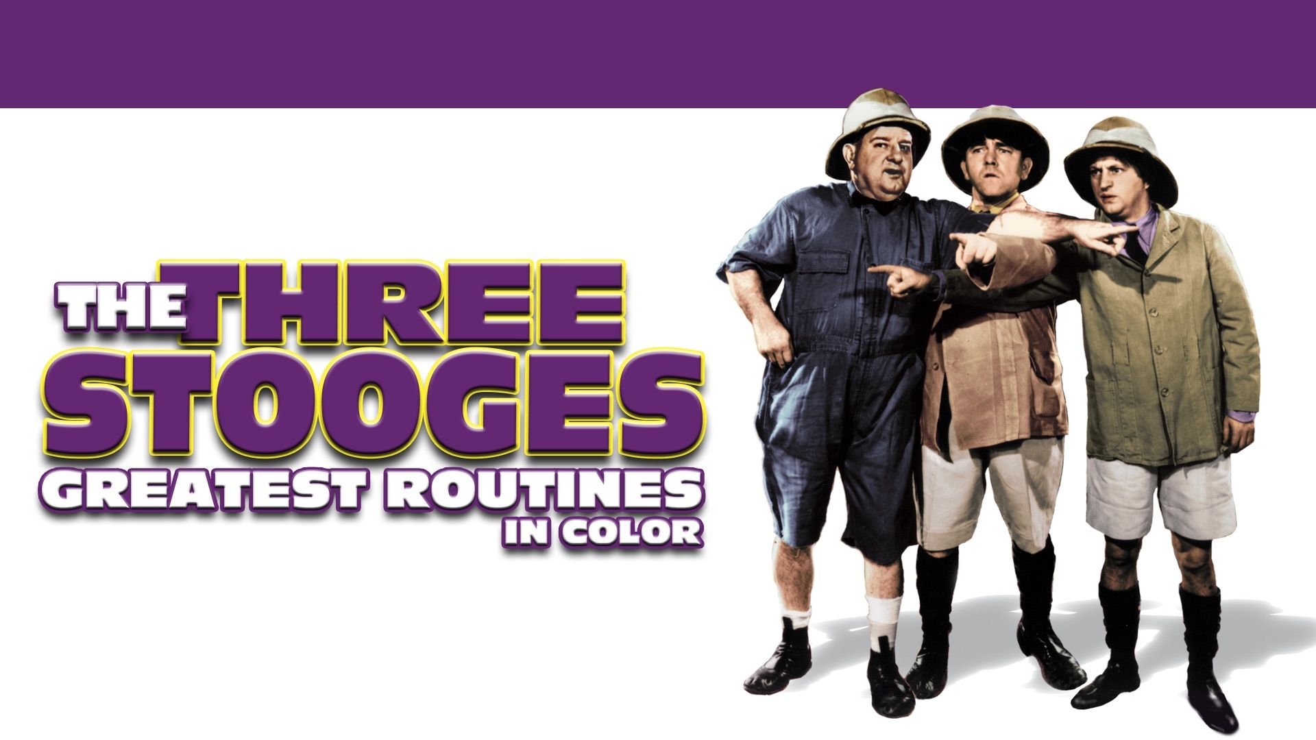Three Stooges: Greatest Routines Backdrop