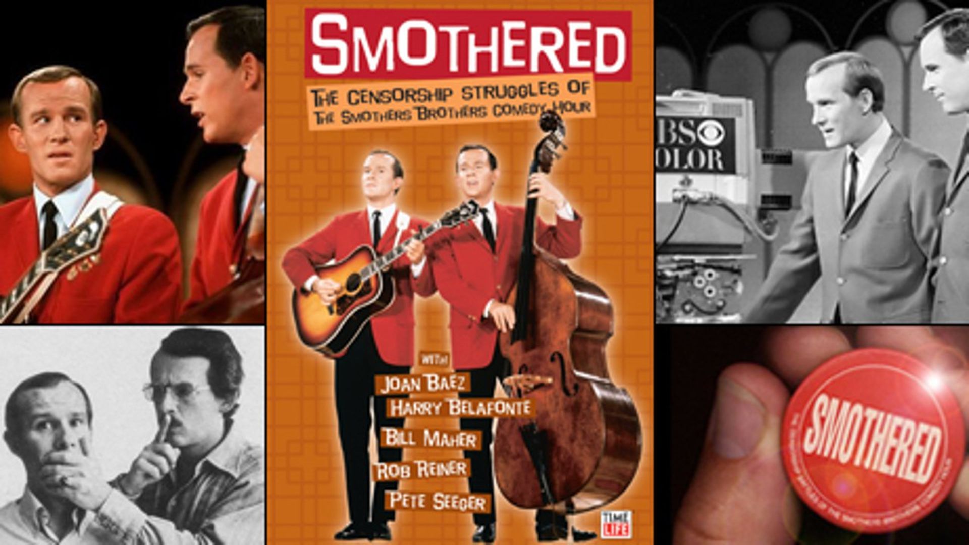 Smothered: The Censorship Struggles Of The Smothers Brothers Comedy Hour Backdrop