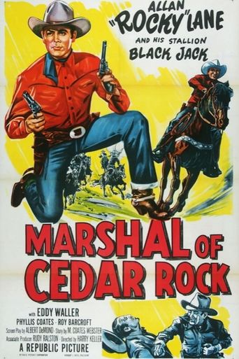  Marshal of Cedar Rock Poster