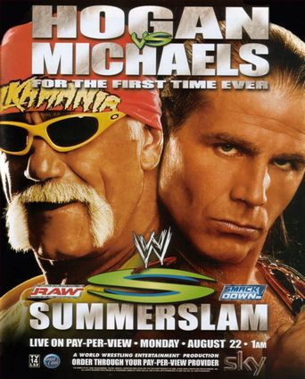  WWE SummerSlam 2005 Poster