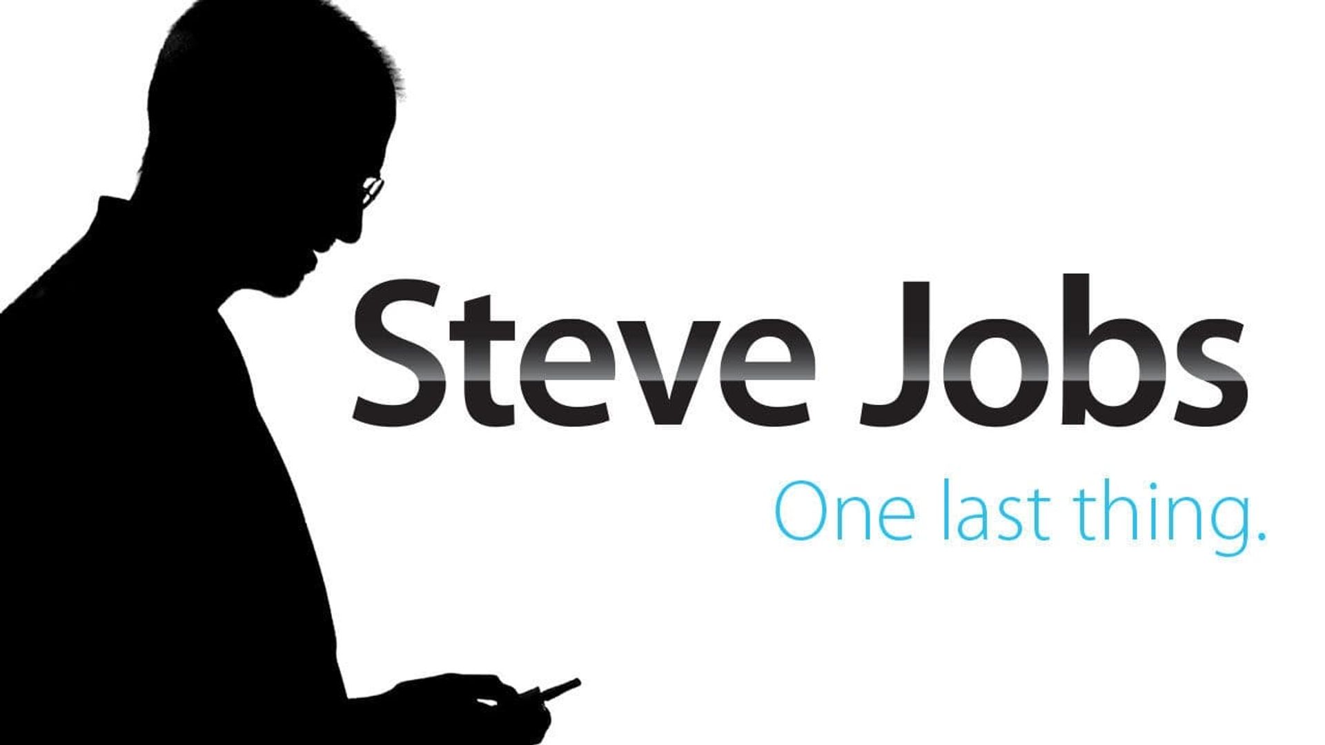 Steve Jobs: One Last Thing Backdrop