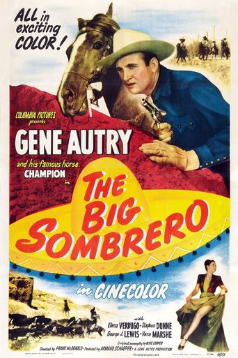  The Big Sombrero Poster