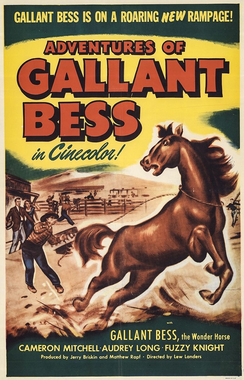 Adventures of Gallant Bess Poster