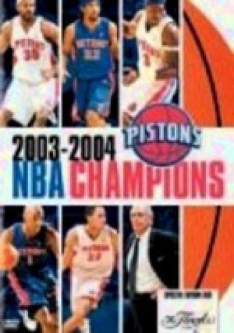  2003-2004 NBA Champions - Detroit Pistons Poster