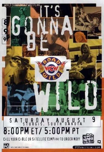  WCW Road Wild 1997 Poster
