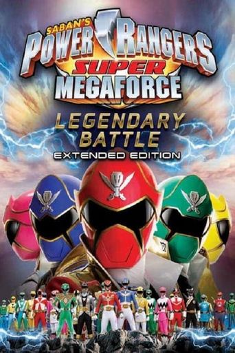  Power Rangers Super Megaforce: The Legendary Battle Poster