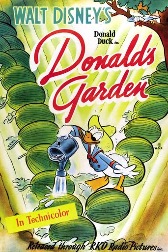  Donald's Garden Poster