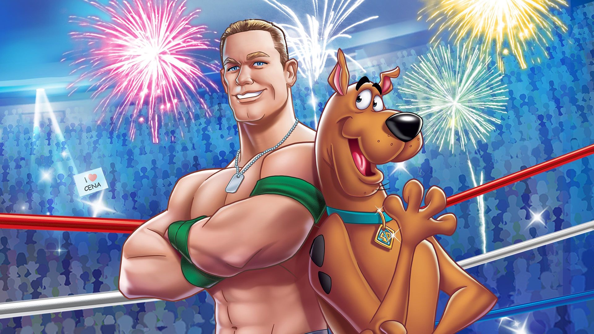 Scooby-Doo! WrestleMania Mystery Backdrop