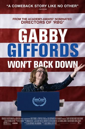  Gabby Giffords Won't Back Down Poster