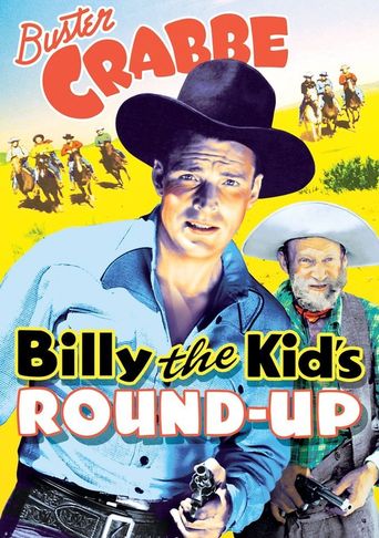 Billy The Kid's Round-Up Poster