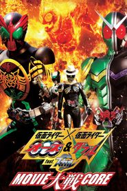  Kamen Rider × Kamen Rider OOO & W Featuring Skull: Movie War Core Poster
