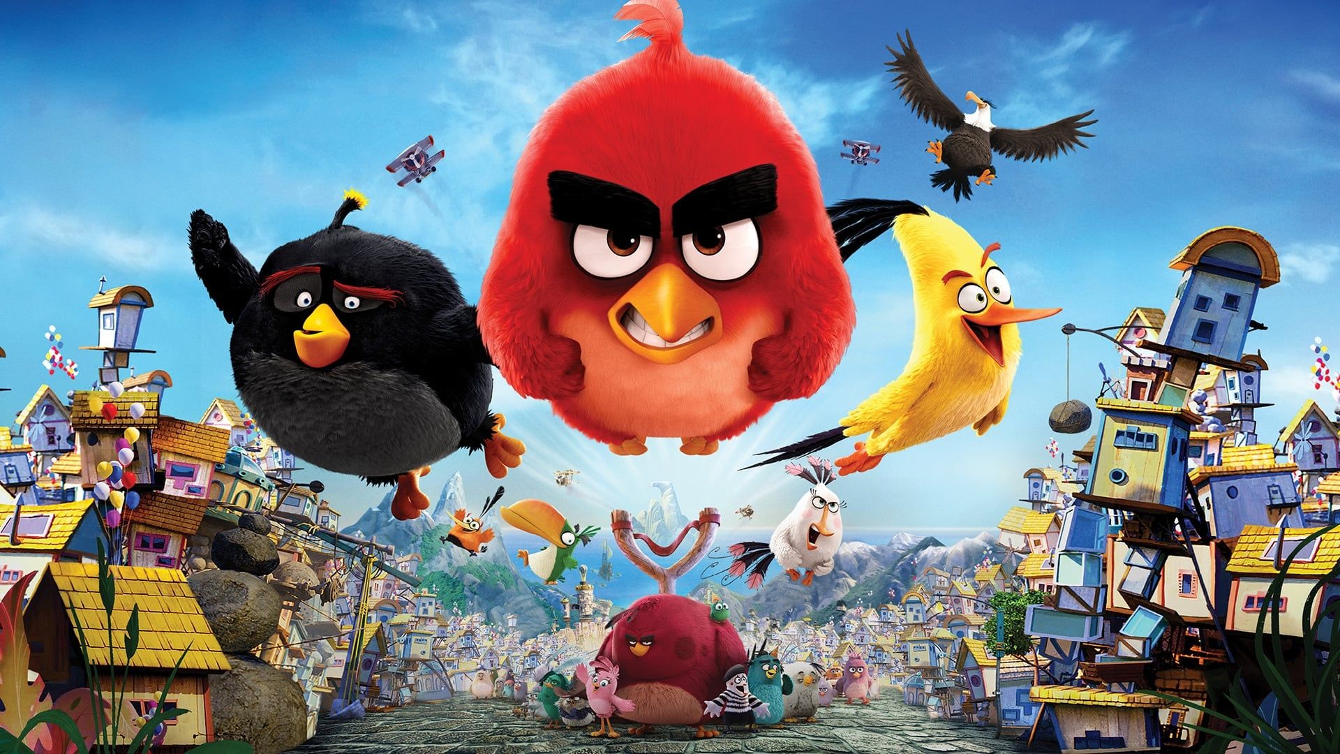 The Angry Birds Movie Backdrop