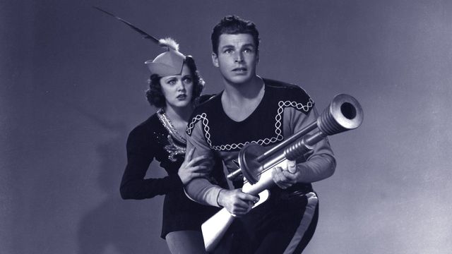 Flash Gordon Conquers the Universe Backdrop