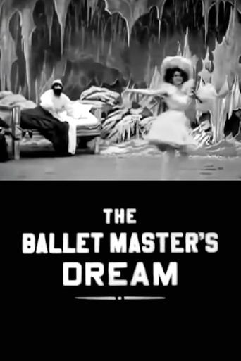  The Ballet Master's Dream Poster