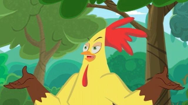 A Chicken's Life Backdrop