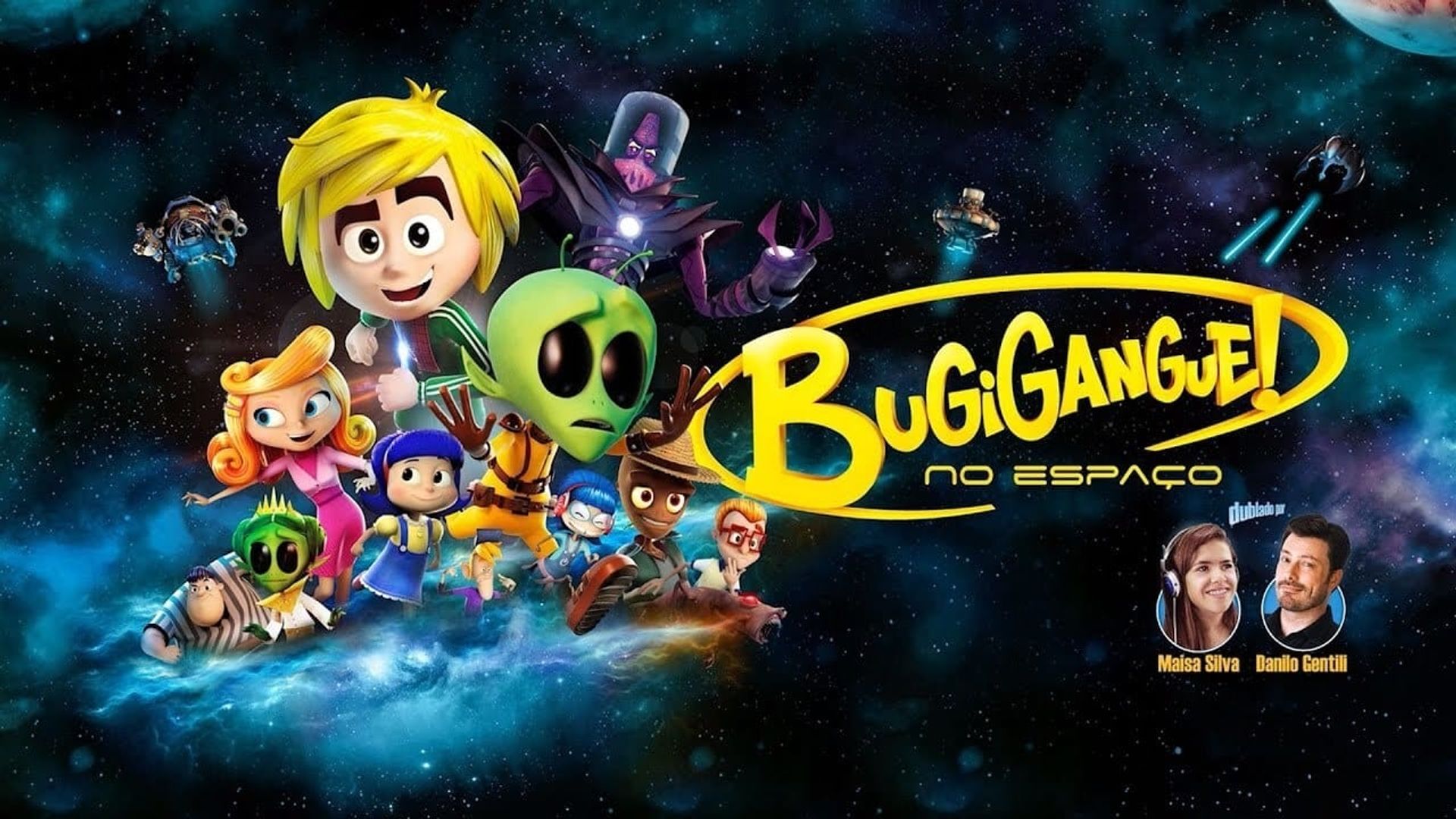 GadgetGang in Outer Space Backdrop