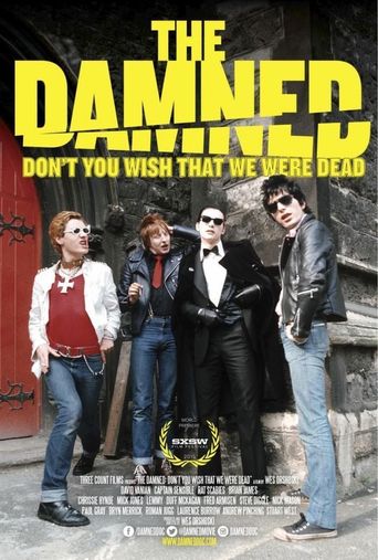  The Damned: Don't You Wish That We Were Dead Poster