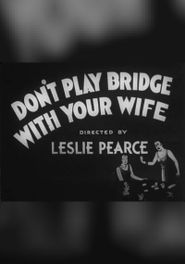  Don't Play Bridge With Your Wife Poster