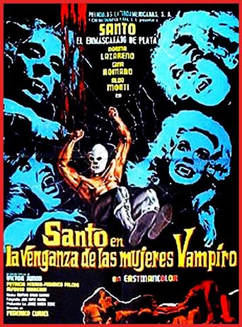  Santo in the Revenge of the Vampire Women Poster