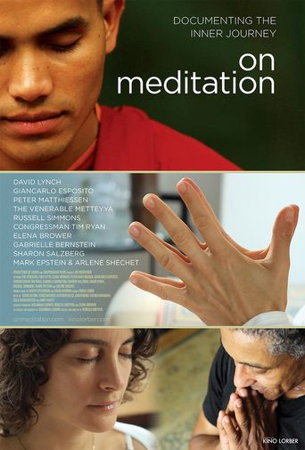  On Meditation Poster