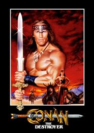  Conan the Destroyer Poster