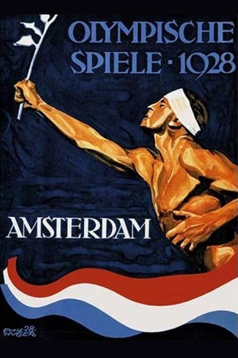 The IX Olympiad in Amsterdam Poster