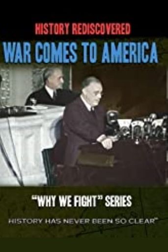  War Comes to America Poster