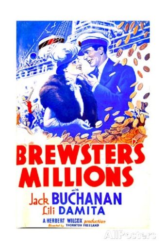  Brewster's Millions Poster