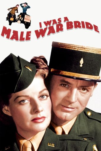  I Was a Male War Bride Poster