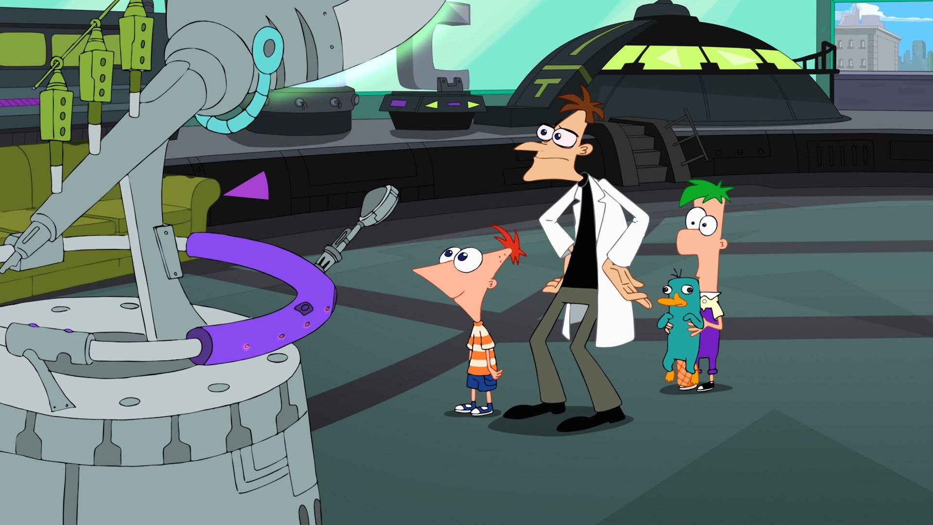 Phineas and Ferb the Movie: Across the 2nd Dimension Backdrop