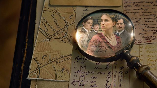 Enola Holmes Backdrop