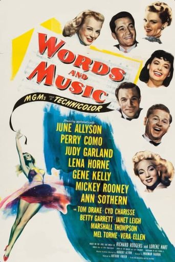  Words and Music Poster