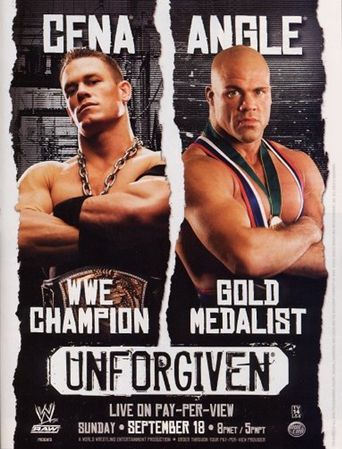  WWE Unforgiven 2005 Poster