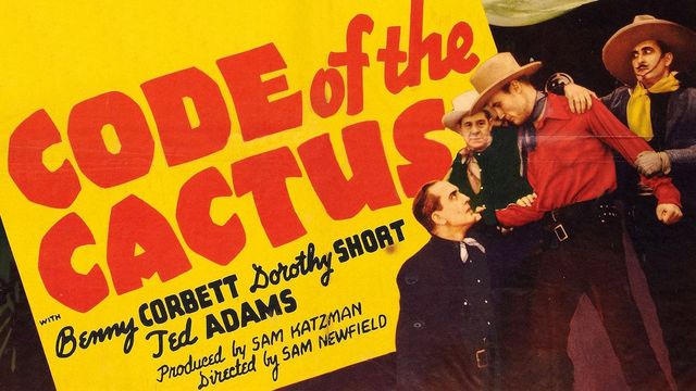 Code of the Cactus Backdrop