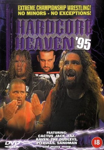  ECW Hardcore Heaven '95 Poster