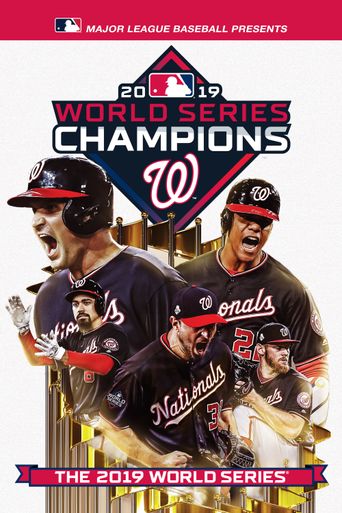  2019 MLB Washington Nationals World Series Championship Victory Rally Poster