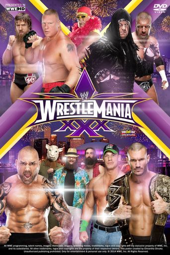  WWE WrestleMania XXX Poster